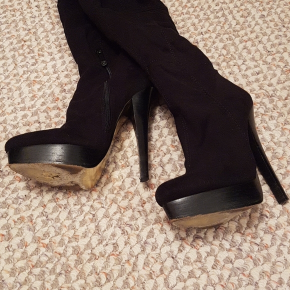 Bebe thigh high boots - Picture 5 of 7